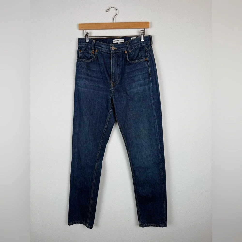 RE/DONE Originals Academy Fit Jean 2018 Dark Blue 27